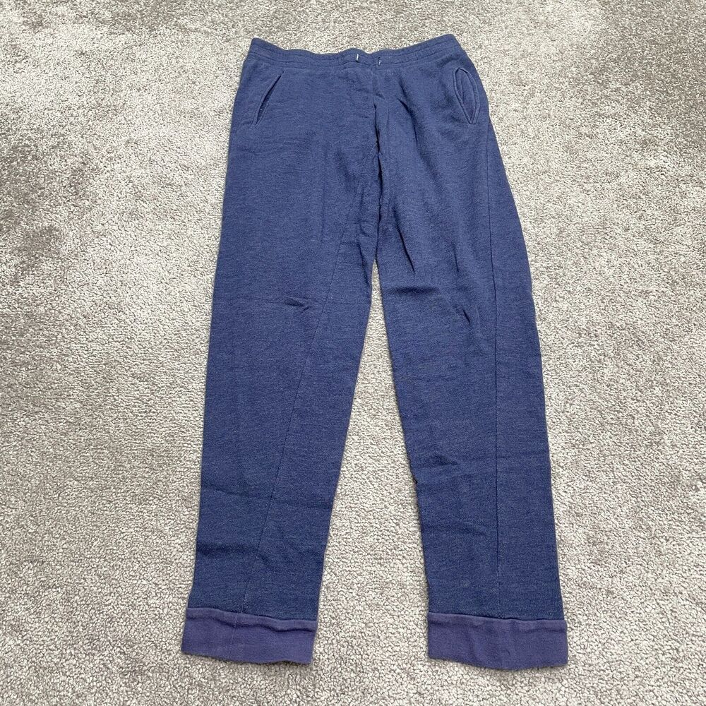 Forever 21 Sweatpants Jogger Womens Small Blue Elastic Waist Pocket Casual 26x27